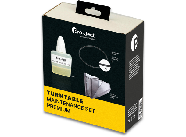 Pro-Ject Maintenance Set Premium Lube It, Drive Belt, Pick It 2M Silver