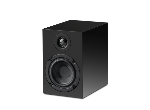 Pro-Ject Speaker Box 3 E - piano sort Ultrakompakt høyttaler- par