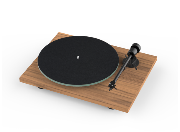 Pro-Ject T1 EVO BT - valnøtt Platespiller med Bluetooth - OM10 pickup