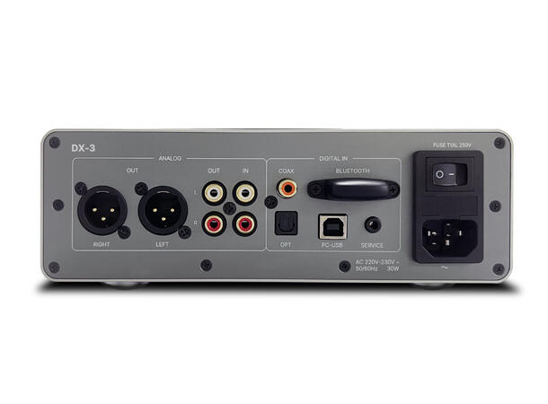 Rotel DX-3 - sort Hodetelefonforsterker