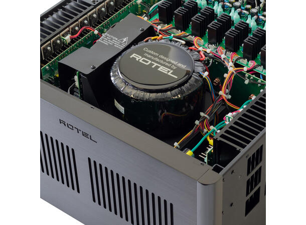 Rotel RMB-1587 MKII - Sølv 7-kanals effektforsterker