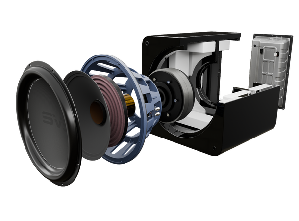 SVS SB-5000 R|Evolution - sort piano Subwoofer i referanseklassen 