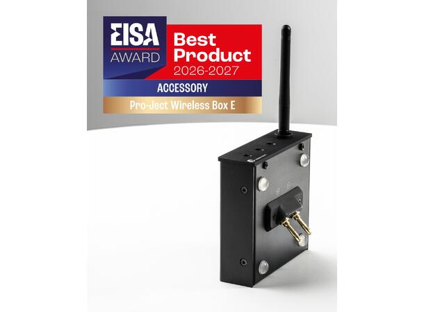 Pro-Ject Wireless Box E - sort Strømmeforsterker med høyttalerkobling 