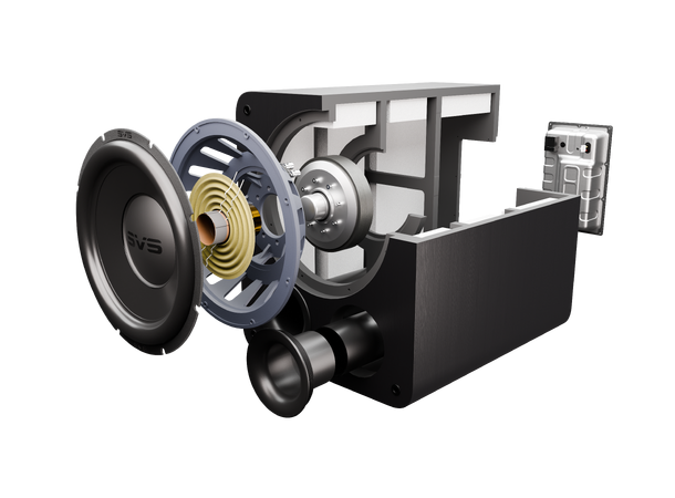 SVS PB-3000 R|Evolution - sort ask Portet subwoofer