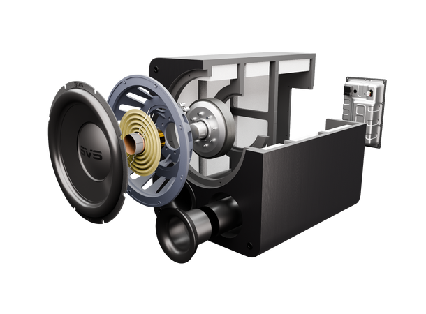 SVS PB-3000 R|Evolution - sort ask Portet subwoofer 