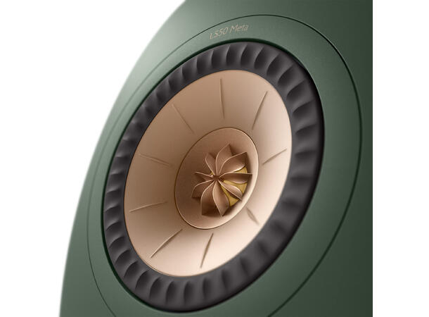 KEF LS50 Meta - Moss Green - B-Vare Stativhøyttaler 