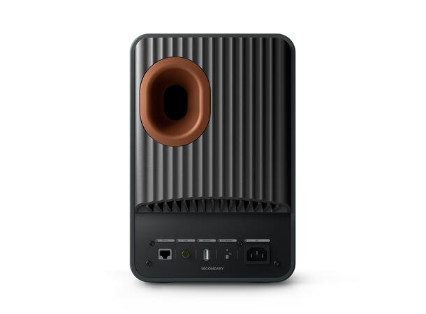 KEF LS50 Wireless II Carbon Black Klasseledende aktiv høyttaler 