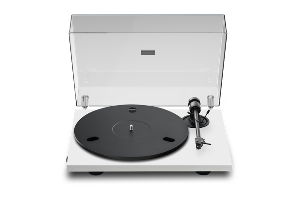 Pro-Ject E1.2 Phono - hvit Platespiller med innebygd  RIAA-trinn 