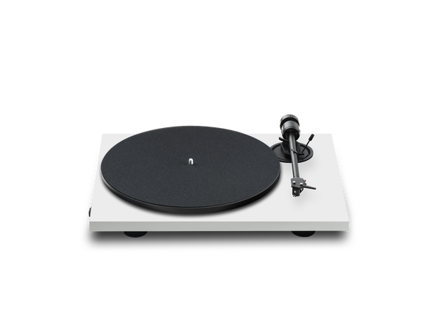 Pro-Ject E1.2 Phono - hvit Platespiller med innebygd  RIAA-trinn 