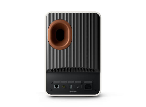 KEF LS50 Wireless II Mineral White Klasseledende aktiv høyttaler 