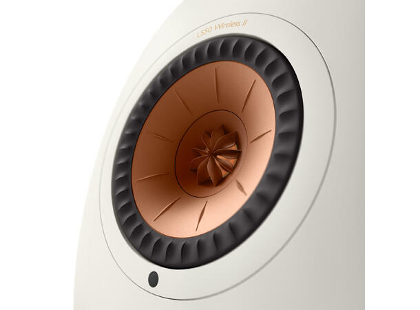 KEF LS50 Wireless II Mineral White Klasseledende aktiv høyttaler 