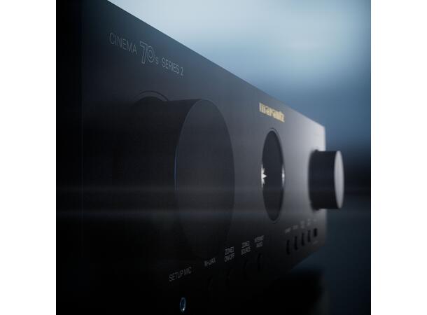 Marantz CINEMA70s S2 - Sort Slank Hjemmekinoreceiver 