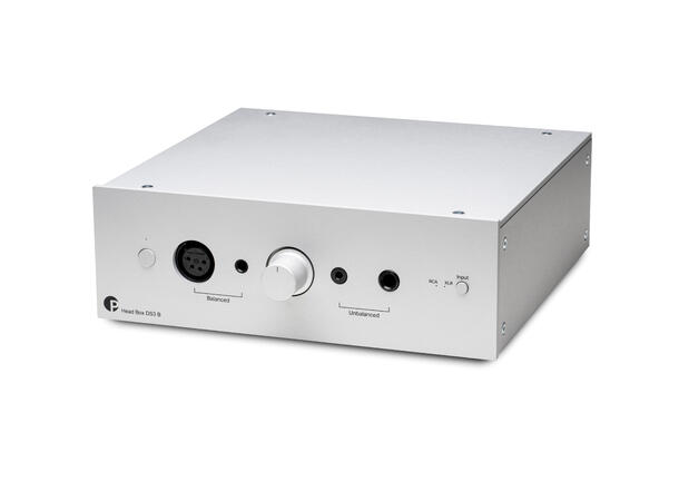 Pro-Ject Head Box DS3 B - sølv Fullbalansert hodetelefonforsterker