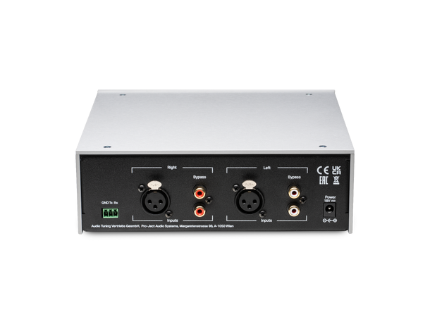 Pro-Ject Head Box DS3 B - sølv Fullbalansert hodetelefonforsterker