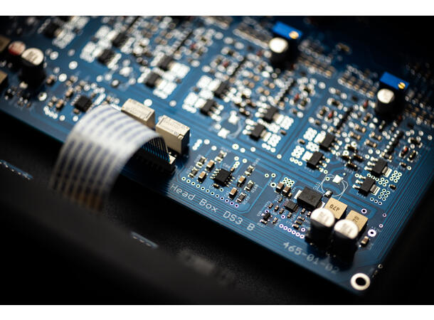 Pro-Ject Head Box DS3 B - sølv Fullbalansert hodetelefonforsterker