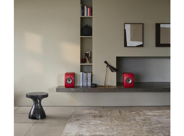 KEF LS50 Wireless II Crimson red