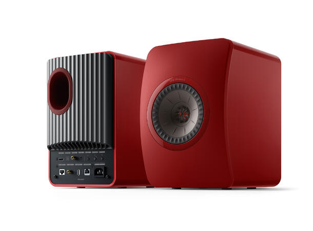 KEF LS50 Wireless II Crimson red