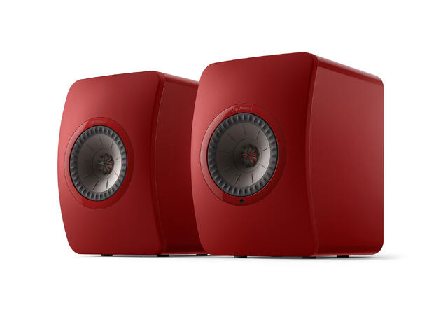 KEF LS50 Wireless II Crimson red