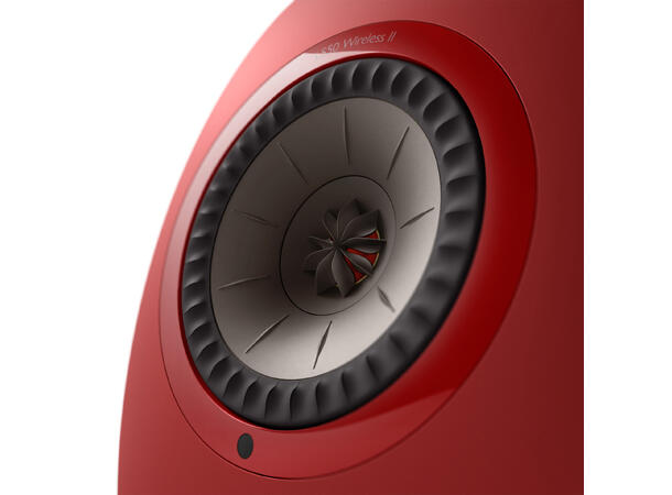 KEF LS50 Wireless II Crimson red