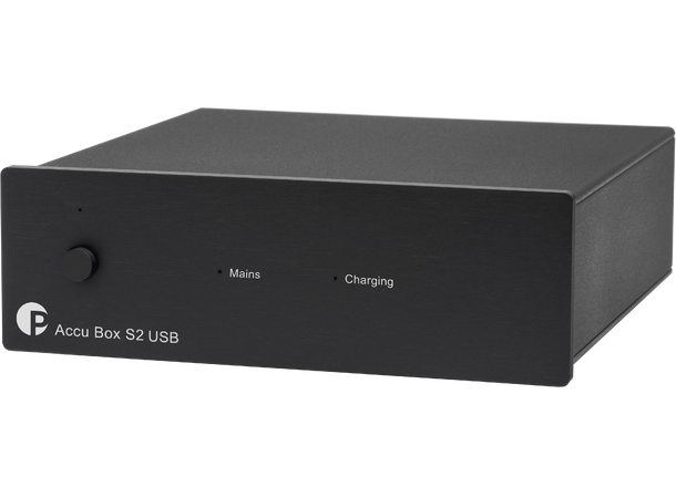 Pro-Ject Accu Box S2 USB - sort B-vare Batteridrevet strømforsyning 
