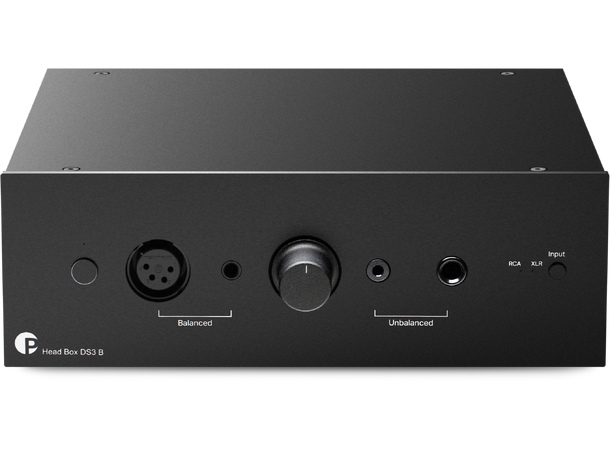 Pro-Ject Head Box DS3 B - sort Fullbalansert hodetelefonforsterker