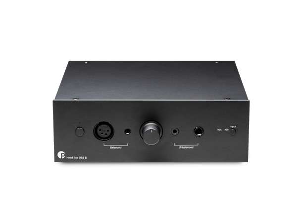 Pro-Ject Head Box DS3 B - sort Fullbalansert hodetelefonforsterker
