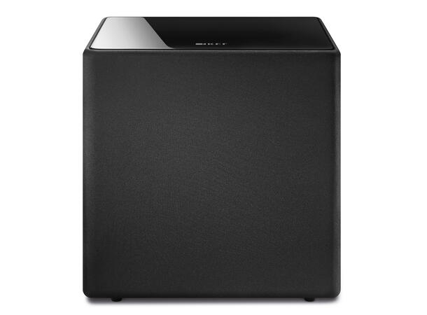KEF Kube 12b Sort subwoofer Subwoofer til hjemmekino eller stereo