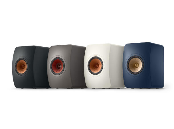 KEF LS50 Meta - Mineral Hvit B-vare Stativhøyttaler 