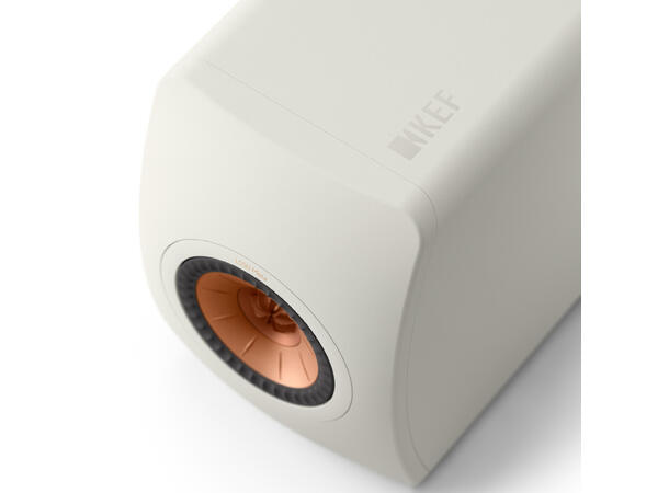 KEF LS50 Meta - Mineral Hvit B-vare Stativhøyttaler 