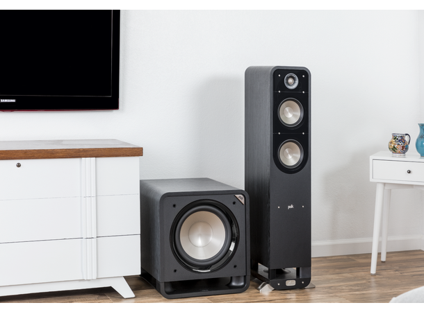 Polk HTS 12 Sort Aktiv Subwoofer