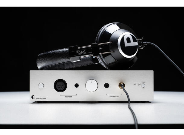 Pro-Ject Head Box S3 B - sølv Fullbalansert hodetelefon forsterker