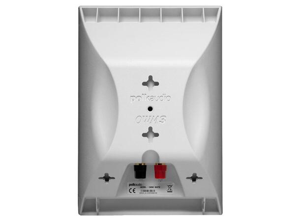 Polk OWM3 Hvit Perfekt multiroms vegg/stativhøyttaler 