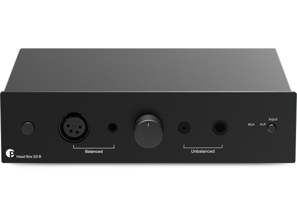 Pro-Ject Head Box S3 B - sort Fullbalansert hodetelefon forsterker