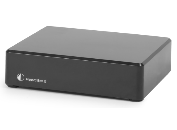 Pro-Ject Record Box E - sort RIAA-trinn med A/D-konverter og USB 