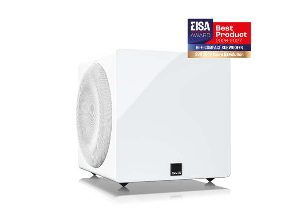 SVS 3000 Micro R|Evolution - Hvit Kompakt subwoofer 