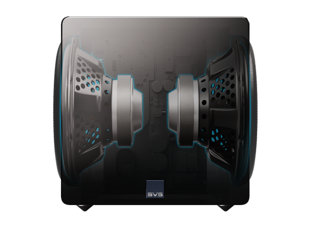 SVS 3000 Micro R|Evolution - Hvit Kompakt subwoofer 