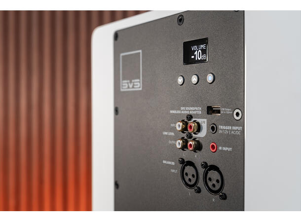 SVS 3000 Micro R|Evolution - Hvit Kompakt subwoofer 