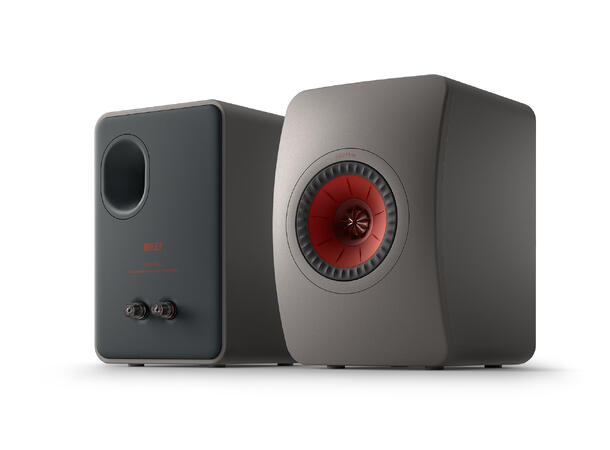 KEF LS50 Meta - Titangrå Stativhøyttaler