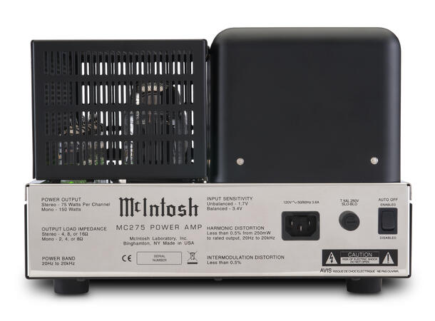 McIntosh MC275 - VI Legendarisk Rørforsterker