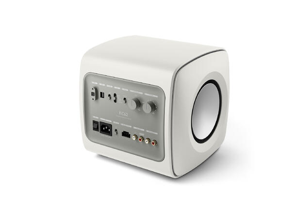 KEF KC62 - Hvit Kompakt Subwoofer 