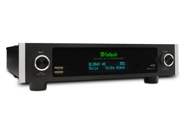 McIntosh MX100 Strømlinjeformet hjemmekinoprosessor