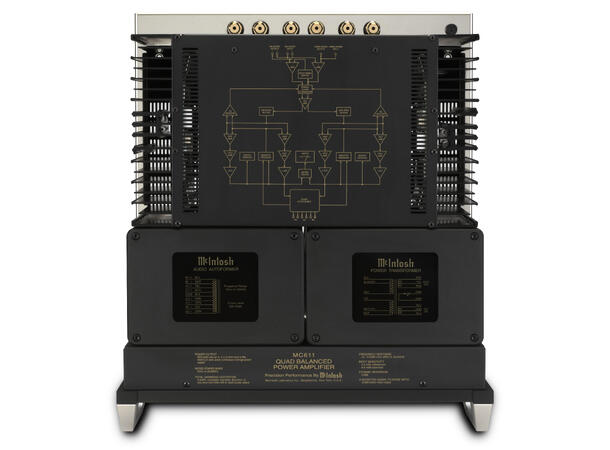 McIntosh MC611 Monoblokk effektforsterker