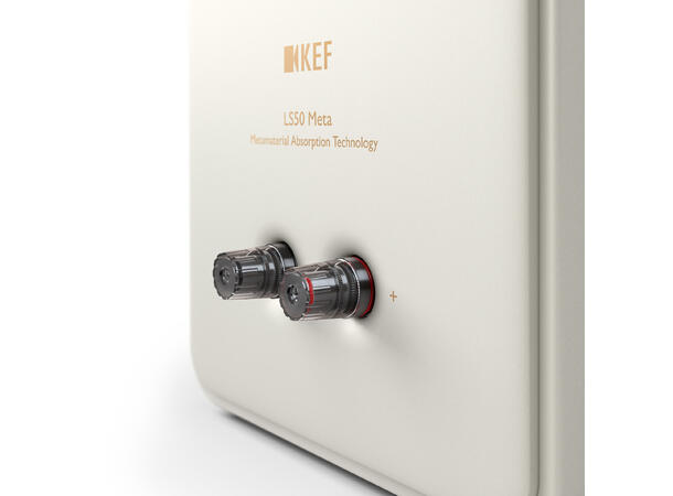 KEF LS50 Meta - Mineral Hvit Stativhøyttaler 