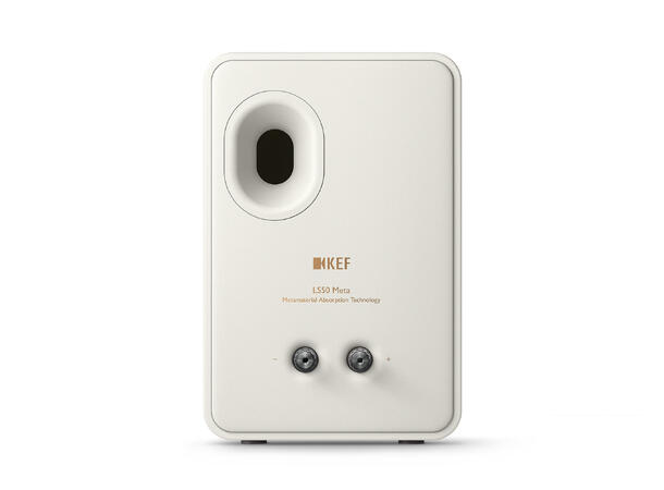 KEF LS50 Meta - Mineral Hvit Stativhøyttaler