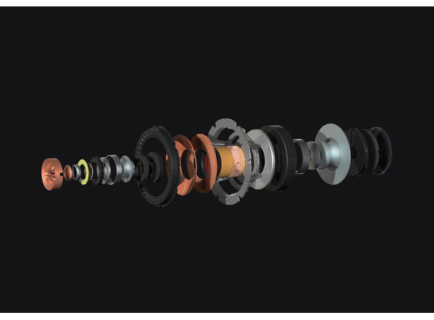 KEF LS50 Meta - Mineral Hvit Stativhøyttaler 