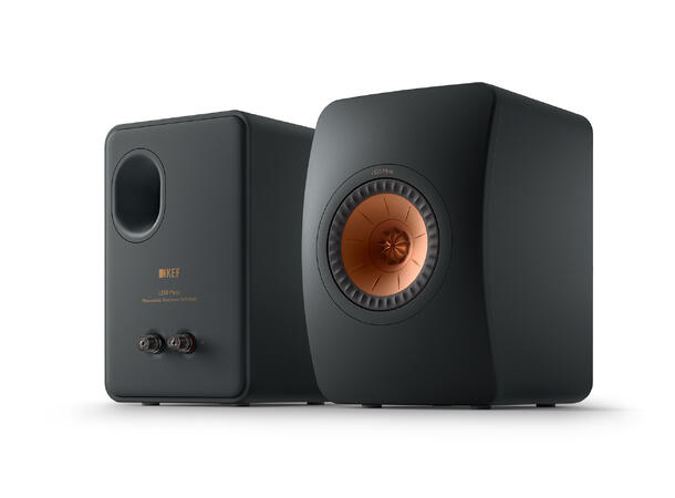 KEF LS50 Meta - Karbon Sort Stativhøyttaler