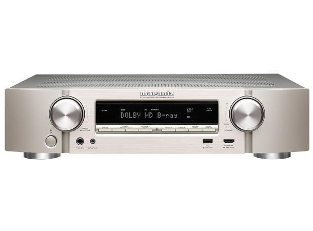 Marantz NR1510 Sølvgull 5.2Ch 8K AV Receiver med HEOS