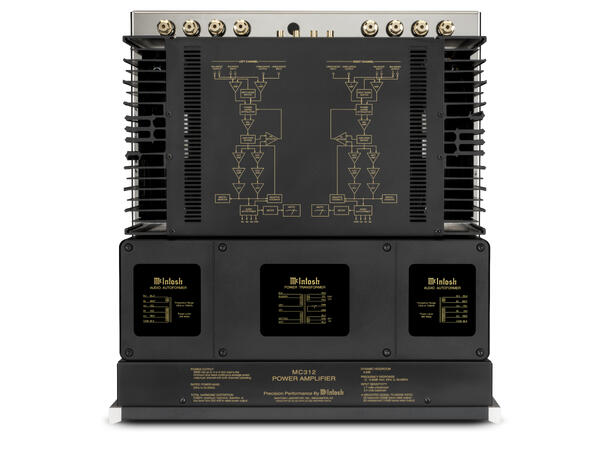 McIntosh MC312 Stereo effektforsterker