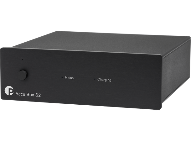 Pro-Ject Accu Box S2 - sort Batteridrevet strømforsyning