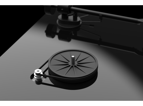 Pro-Ject T1 BT (OM5e) - hvit Platespiller med Riaa og Bluetooth